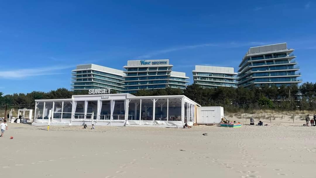 Wave - Gold Suite Sea View ミエンジズドロイェ エクステリア 写真