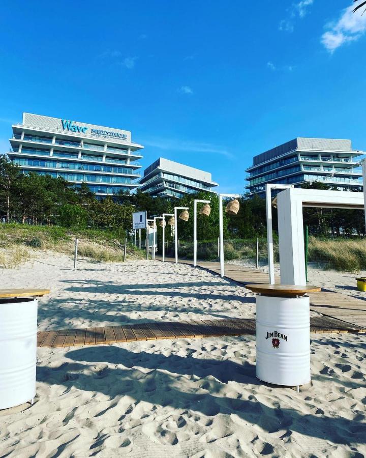 Wave - Gold Suite Sea View ミエンジズドロイェ エクステリア 写真