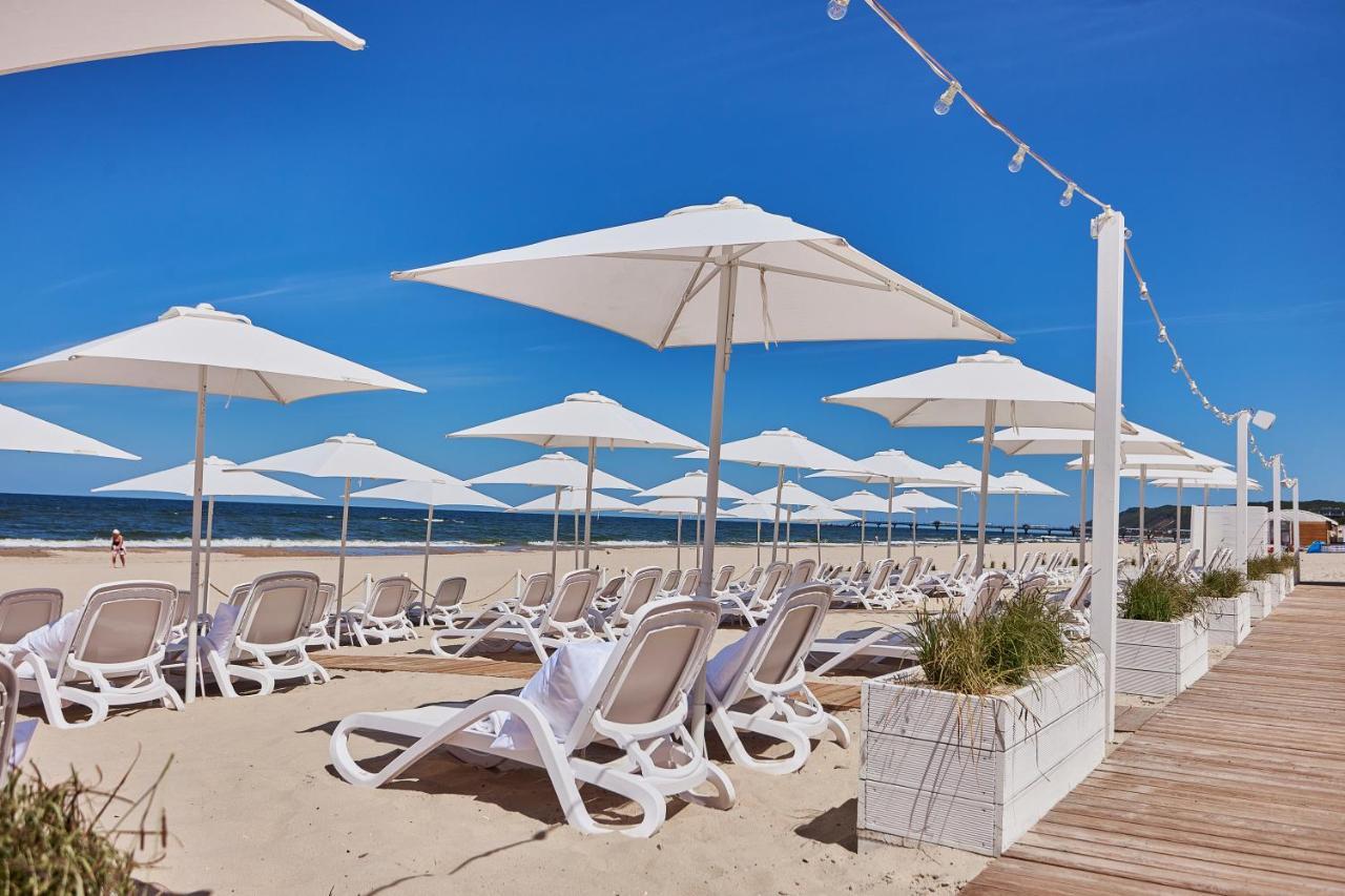 Wave - Gold Suite Sea View ミエンジズドロイェ エクステリア 写真